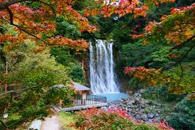 Maruo Falls in Kirishima, Kagoshima