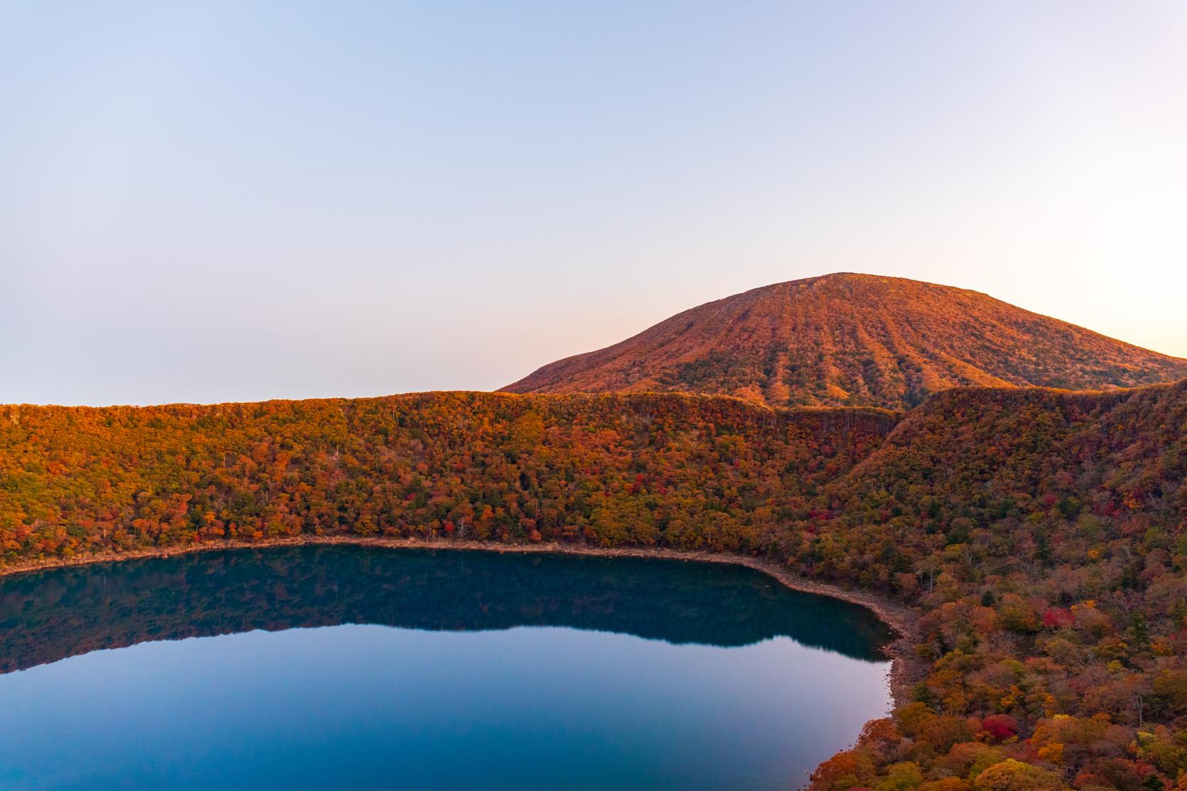 Onami Pond in Kirishima, Kagoshima